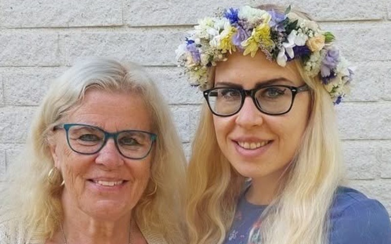 Mimmi och Märit.