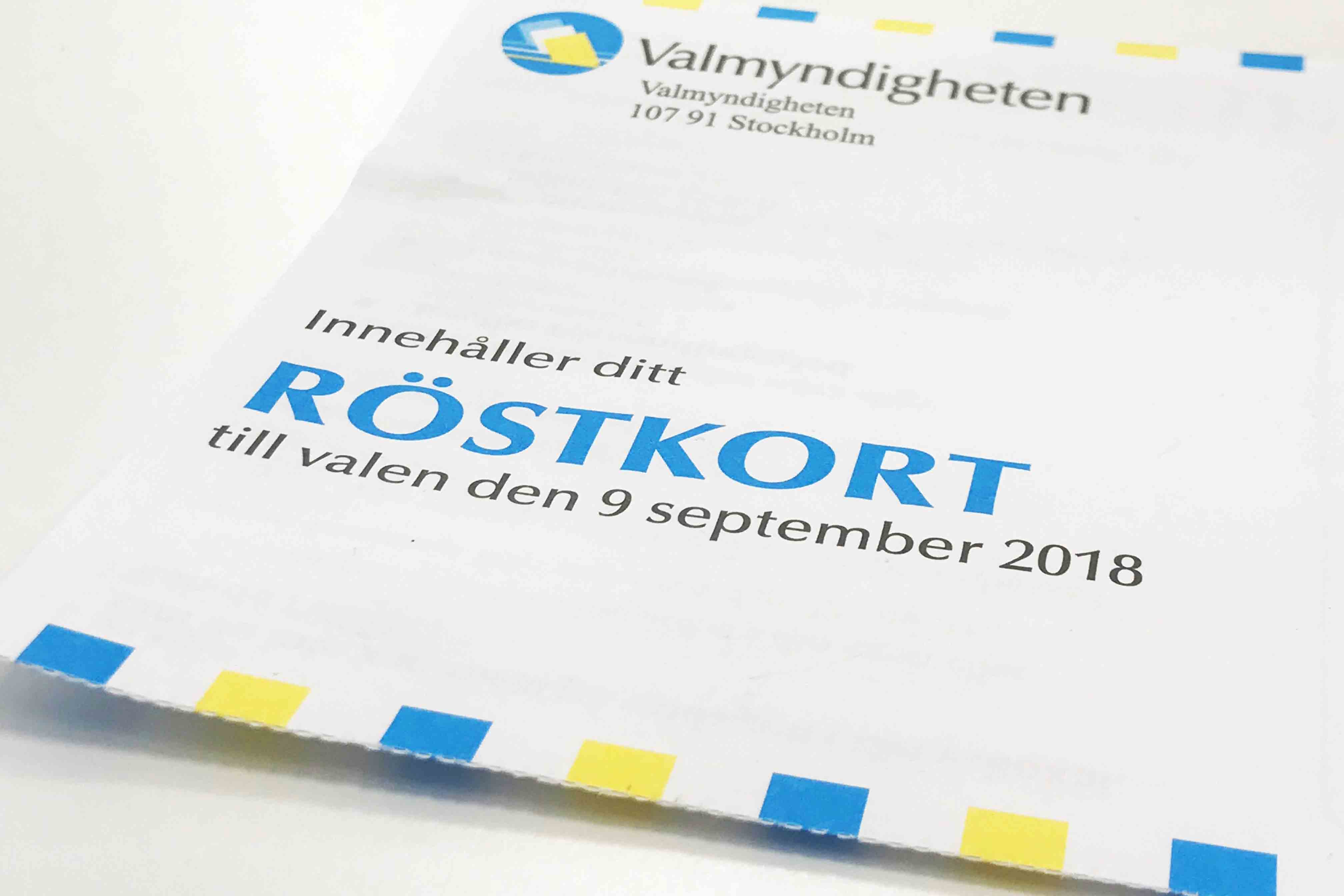 Bild på framsida av röstkort
