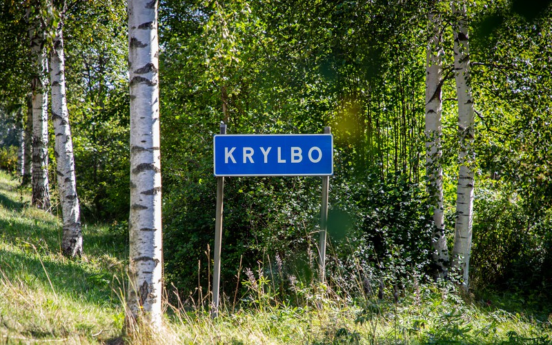 Vägskylt.