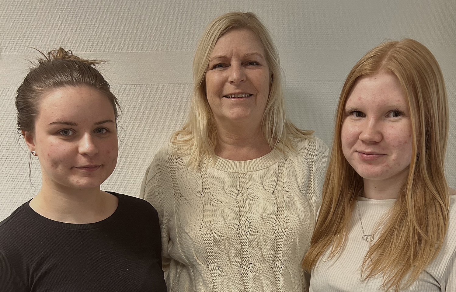 Frida Andersson, Maria Gullersbo och Elin Kåll